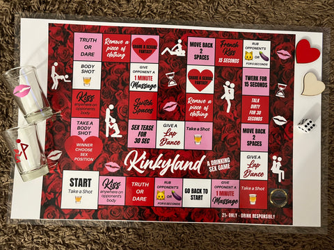 KinkyLand Game Board