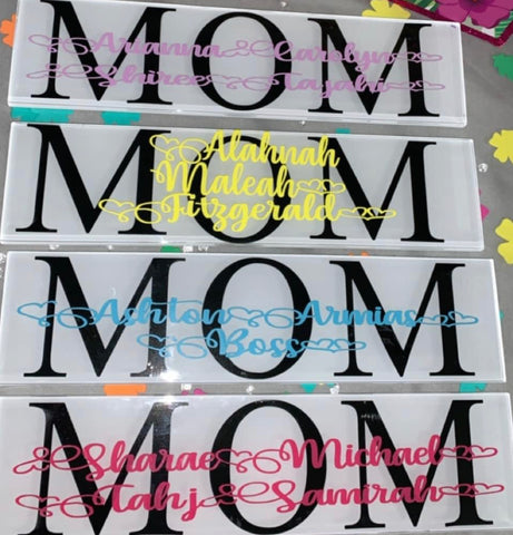 Mom Plaques