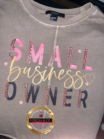 Small Business Owner Tshirt